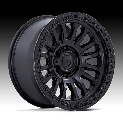 Fuel Rincon FC857 Matte Black Custom Truck Wheels 1